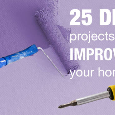 25 DIY Home Improvement Ideas